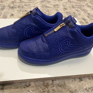 Women’s  Nike Air Force 1 Low LXX Zip Serena sneakers size 8, like new